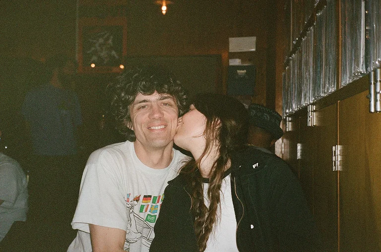 Music taste was an immediate match. We both like the band Beak quite a bit. Then, when I asked what he was doing he was taking his mom thrifting (which I love to do), "real wholesome shit," he said, haha.