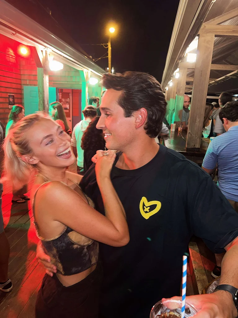 I still have the screenshots of our very first messages saved on my phone. We bonded over the fact that both of us would take days to respond because we were so busy and hardly ever checked the app.